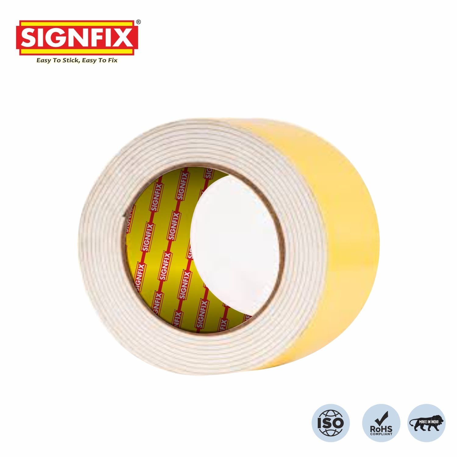 D/S Yellow Foam Tape